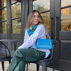 Find KAPOOR blue shoulder bag